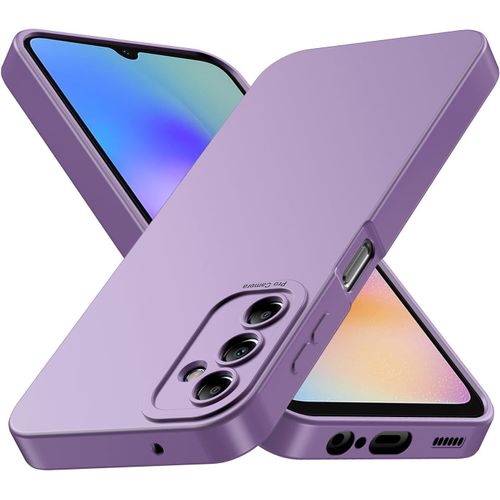 Coque Pour Samsung Galaxy A05s, Coque Samsung A05s, Housse Etui De Protection En Silicone Souple,Cover Antichoc Avec Protege De Camera,Pour Tpu Violet, Samsung A05s