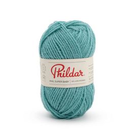 Pelote De Laine À Tricoter Super Baby - 25gr - Phildar - Certifié Oeko-Tex Soft Green