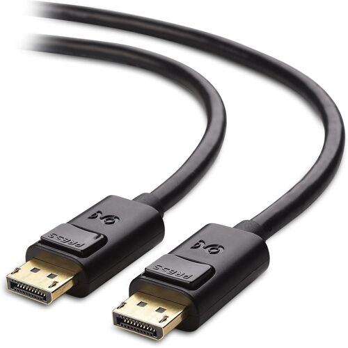 4K Cable DisplayPort 1m (Câble DisplayPort, Cable Display Port/Cable DP entièrement Compatible 4K 60Hz / 2K 144Hz