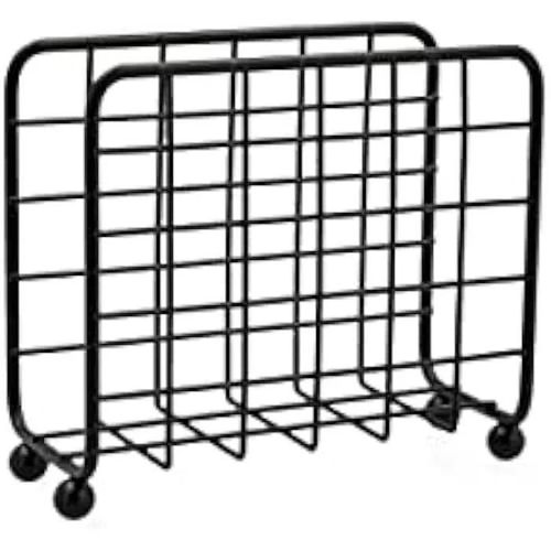 Porte-serviettes - Quid - Ébène - Acier peint - Noir - 14,5 x 6,8 x 11,8 cm