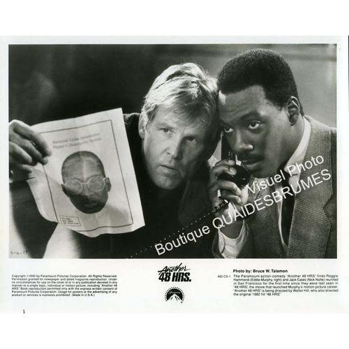 Another 48 Hrs. (48 Heures De Plus) : Photo Américaine D'Exploitation Cinématographique - Format 20x25,5 Cm - De Walter Hill Avec Nick Nolte, Eddie Murphy, Brion James, Kevin Tighe, Ed O'Ross - 1990