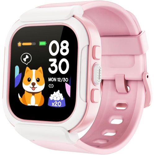 Montre Connectée Enfant Garçon Smartwatch Enfant avec Jeux SpO2 Cardio Sommeil Minuteur Calculatrice Réveil Podometre Marche Non Connecté Waterproof Tracker d'Activité sans Telephone Bleu