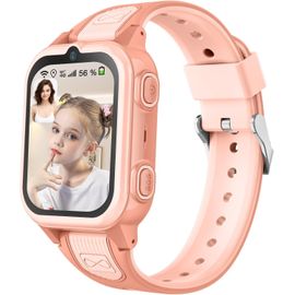 ChenQuanSarl-Montre Connectée Intelligente Enfant Avec 4G Wifi Gps Téléphone Contrôle Parental Étanche Appels Vidéo Sms Sos Mode Cours Rejet Appels Inconnus Appareil Photo Réveil Musique Pour Garçon