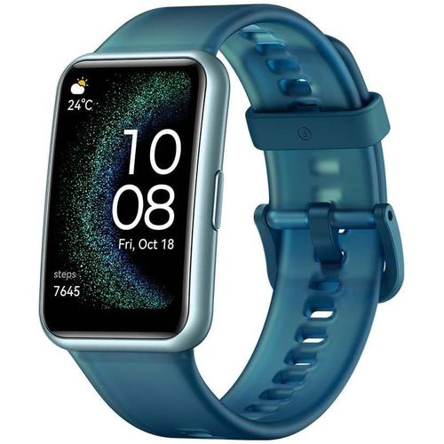 Watch Fit Édition Spéciale, Écran Amoled Hd De 1,64 Pouce, Suivi Scientifique Du Sommeil, Gps Intégré, Longue Durée De Vie De La Batterie, Compatible Android Et Ios, Vert + Ap52