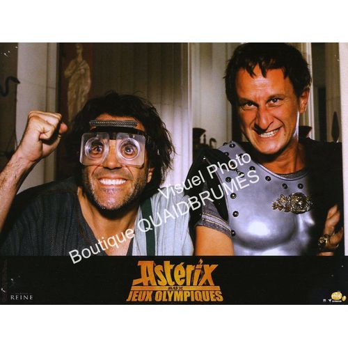 Astérix Aux Jeux Olympiques: Photo D'Exploitation Cinématographique -Format21x28cm-De Thomas Langmann & Frédéric Forestier Avec Clovis Cornillac, Gérard Depardieu, Alain Delon, Benoît Poelvoorde -2008