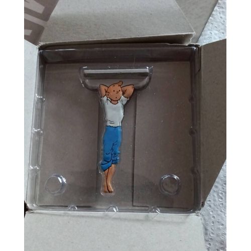 Figurine De Tintin En Métal Tintin Et Les Picaros