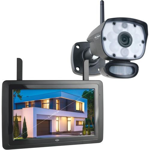 SUBZONAL-ELRO CZ60RIPS Color Night Vision Camera de Surveillance Kit avec 9 Écran et application - 1080P HD résolution