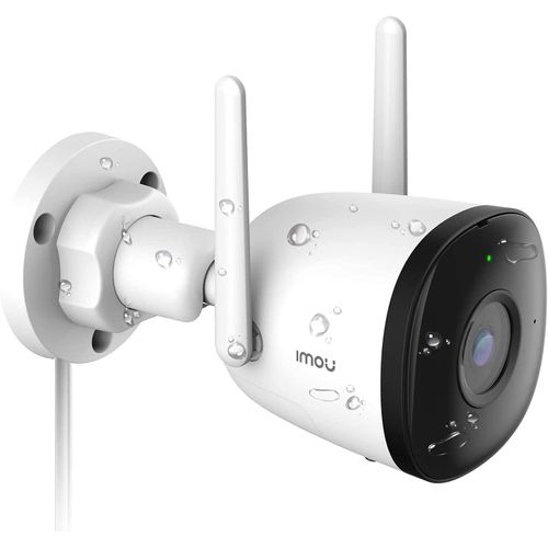 Caméra De Surveillance Wifi Extérieure, 2K(3Mp) Caméra Ip Wifi Extérieure Étanche Ip67 Avec Vision Nocturne De 30M, Détection De Mouvement Ai, Compatible Avec Alexa Google Home (Bullet 2C)