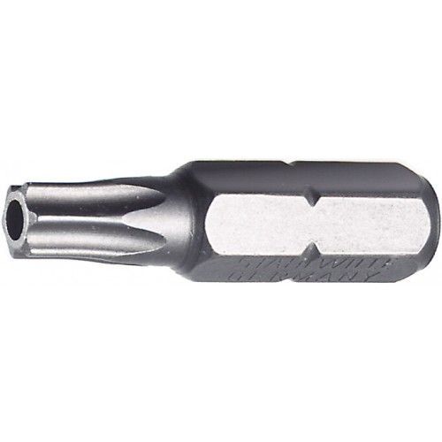 Embout 1/4" - empreinte Torx percé - TT15 x 26 mm STAHLWILLE