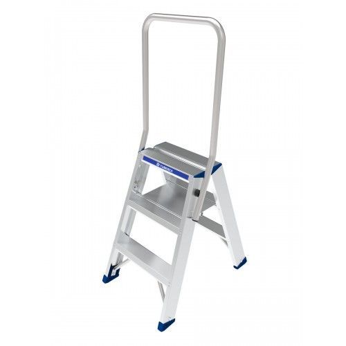 Marchepied double accès à garde-corps - 3 marches TUBESCA