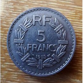 5 Francs - 1935 - Paris Monnaie France Lavrillier