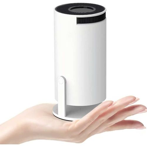 WCHI-[App Intégrée] Vidéoprojecteur 2025 Rétroprojecteur Portable Mini Projecteur Dual Contrôle Avec Souris Android Tv Wifi 6 Bt5.2 180° Rotation Hdmi/Tv Stick/Usb/Ps87,Avec Hdmi Et Souris