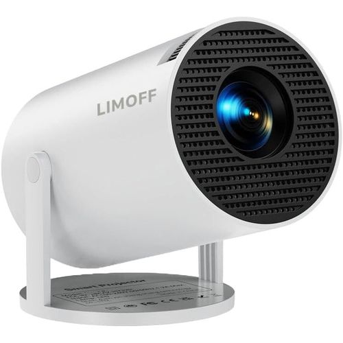 WCHI-[App Intégrée] Vidéoprojecteur 2025 Rétroprojecteur Portable Mini Projecteur Dual Contrôle Avec Souris Android Tv Wifi 6 Bt5.2 180° Rotation Hdmi/Tv Stick/Usb/Ps245,Avec Hdmi Et Souris