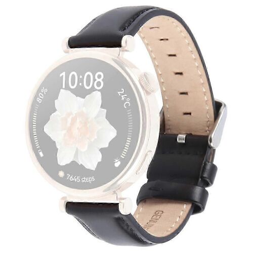 Pour Garmin Lily 2 Active/Lily 2 Dragonne 14mm Couche Supérieure Cuir De Vachette Bracelet De Montre