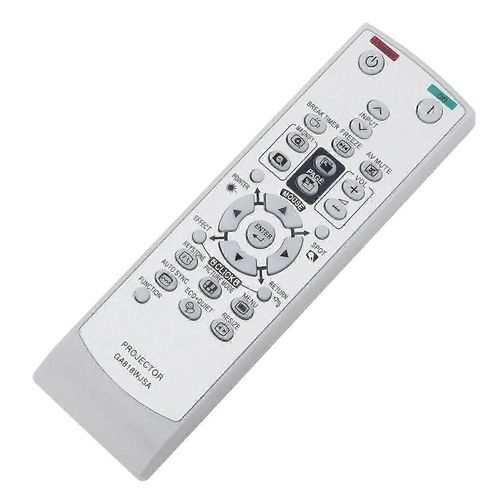 GA818WJSA Télécommande de remplacement pour projecteur Sharp XR-50S XR-50X XR-55X XR-55S Notevision XR-