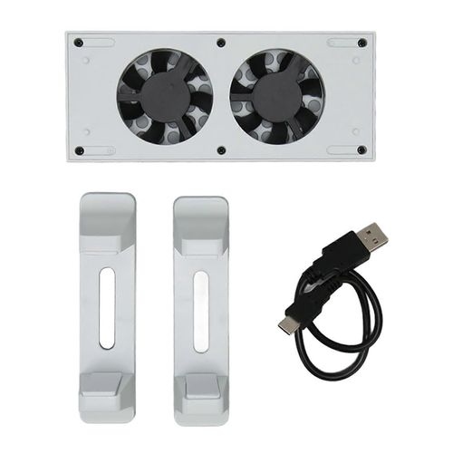 Ventilateur De Refroidissement Pour Console De Jeu,Dissipation Thermique,Vitesse Réglable,Ventilateur Amélioré Avec Port Usb Pour Xbox Series S