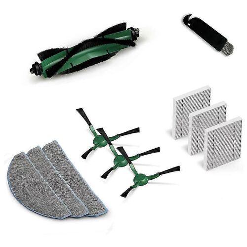 Pour combo essentiel Y0112 robot aspirateur filtre hepa main côté brosse vadrouille chiffon pièces de rechange