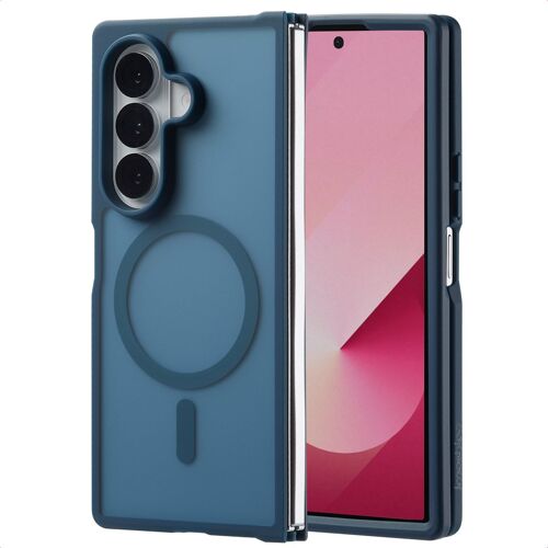 imoshion Coque Color Guard avec MagSafe Samsung Galaxy Fold 7 Bleu foncé