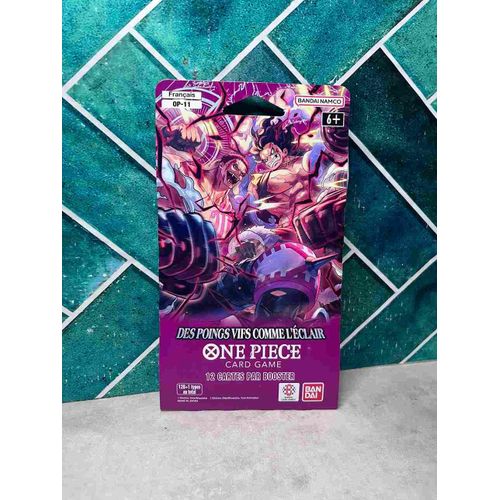 Carte : One Piece - Boosters - Op11 Des Poings Vifs Comme L'éclair / Fr
