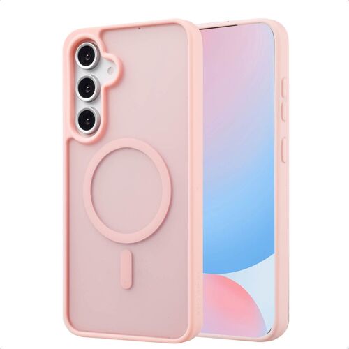 Imoshion Coque Color Guard Avec Magsafe Samsung Galaxy S24 Fe Rose Clair