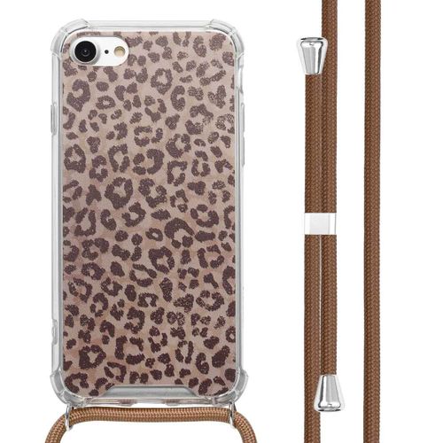 Imoshion Coque Design Avec Cordon Iphone Se (2022 / 2020) / 8 / 7 Leopard Mood
