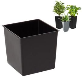 Insert Pour Les Pots De Fleurs De Remplacement Pour Pot De Fleurs Noir 18,5x17 Cm 5l Pour Les Pots De Fleurs Lamela