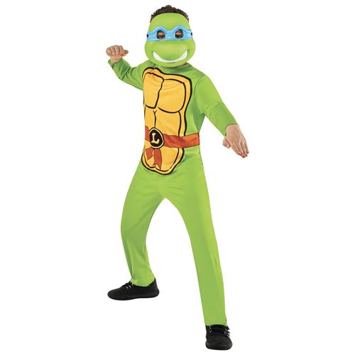 Déguisement Leonardo Tortue Ninja Enfant - Taille: 7 À 8 Ans (122 À 128 Cm)
