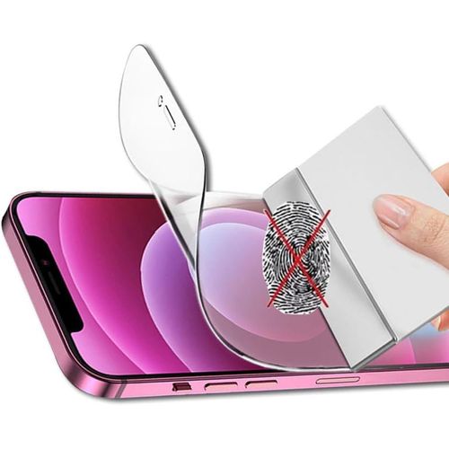 Kal-2pcs Film D'hydrogel Mat Anti-Empreintes Digitales Pour Iphone 13 Mini 5.4" Anti-Éblouissement Flexible Transparent Haute Sensibilité Tpu Antidéflagrant Film De Protection D'écran
