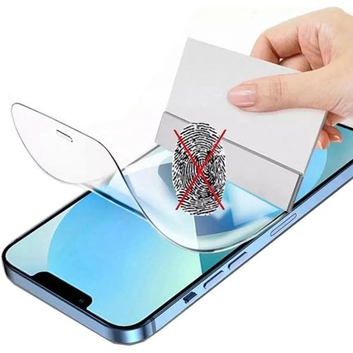 KAL-2Pcs Film D'Hydrogel Mat Anti-Empreintes Digitales Pour Iphone 13 / Iphone 13 Pro 6.1" Anti-Éblouissement Flexible Transparent Haute Sensibilité Tpu Antidéflagrant Film De Protection D'Écran