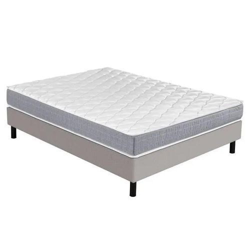 Matelas Ryad + sommier Newkit - 160x200 - Ressorts - Hauteur 21 cm - Très ferme