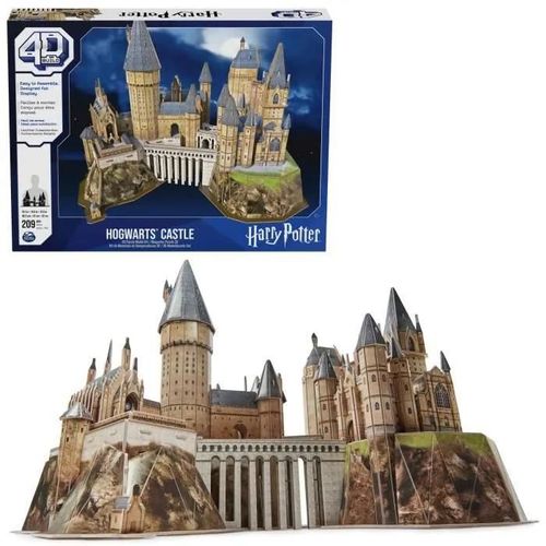 Puzzle 4D Build Harry Potter Hogwarts Castle modèle 3D à assembler