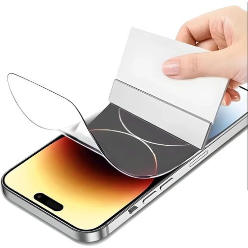 KAL-2Pcs Film Hydrogel Anti - Poussière Pour Iphone 15 Pro 5G 6.1"" Gel Film Tpu Film De Protection D'Écran Flexible Hd Clear Fingerprint Unlock, Ultra Mince