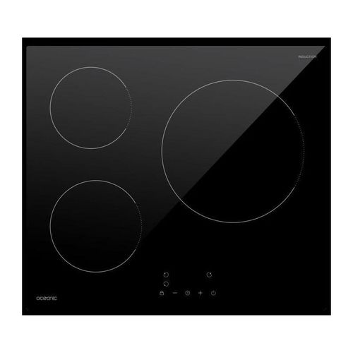 TABLE DE CUISSON INDUCTION OCEANIC 3 FOYERS L60 X P52 CM OCEATI3Z7B