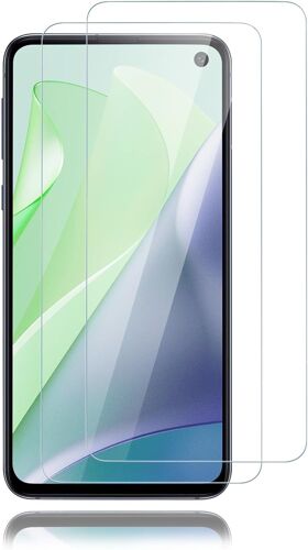 SJZG-Lot De 2 Films De Protection D'Écran En Verre Blindé Pour Samsung Galaxy S10E - Dureté 9H - Film De Protection D'Écran En Verre Blindé Pour Samsung S10E - Avec Film De Protection D'Écran