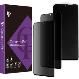 Kal-Lot De 3] Protecteur D'écran De Confidentialité Pour Xiaomi Redmi 10c 4g/Poco C40 En Verre Trempé Couverture Complète Anti-Espion