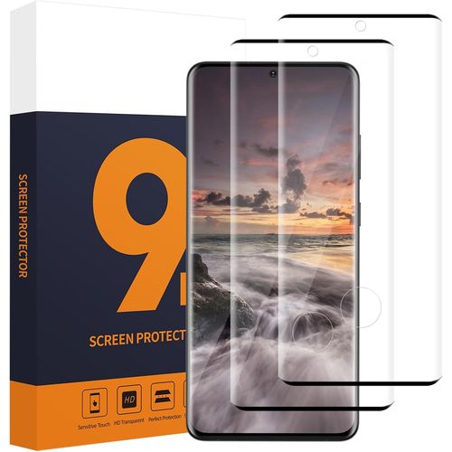 Kal-Lot De 2 Films De Protection D'écran En Verre Trempé Pour Samsung Galaxy S21 Ultra 5g - Haute Clarté - Anti-Rayures - Pour Samsung S21 Ultra - Dureté 3d 9h S21 Ultra 5g