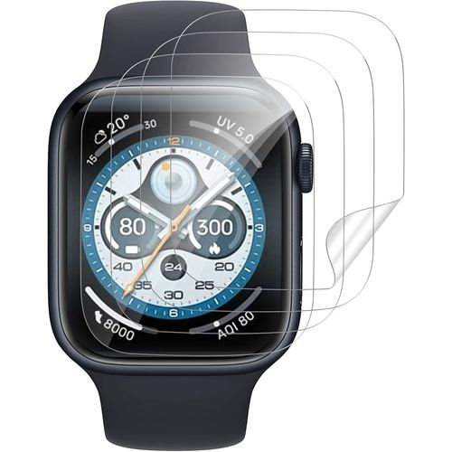Kal-Lot De 4 Films De Protection D'écran En Verre Blindé Pour Apple Watch Series 10 46 Mm Film De Protection D'écran Anti-Rayures Pour Apple Watch 10 46 Mm Verre De Protection D'écran