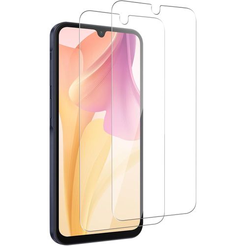 CAUC-Lot de 2 films de protection d'écran en verre trempé pour Samsung Galaxy A05s - Dureté 9H - 3D incurvé HD - Anti-rayures - Sans bulles