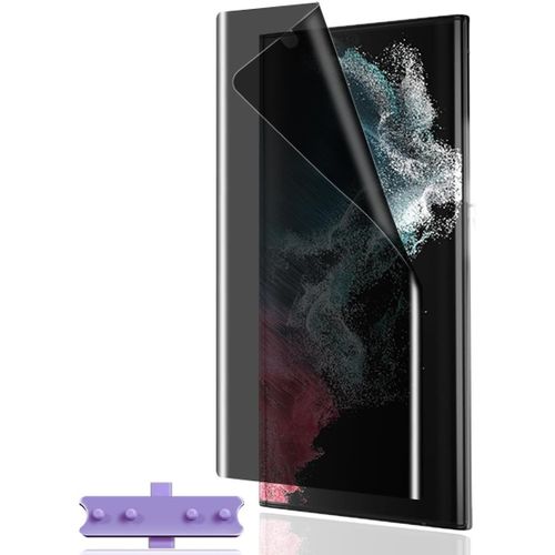 Kal-Anti-Espion Protection Écran Pour Samsung Galaxy S22 Ultrasans Bulles/Résistant Aux Rayurestpu Flexible Privacy Protection Écran Protecteur Pour Samsung Galaxy S22 Ultra [Non-Verre Trempé]