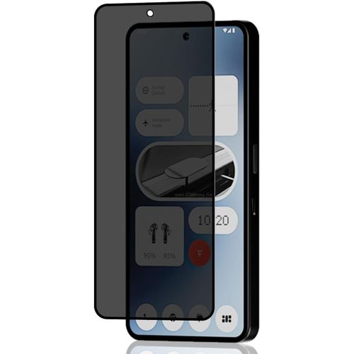 Anti-Spy Tempered Glass For Nothing Phone 3a Screen Protection, Bubble-Free, Full Coverage, Anti-Spy Privacy Screen Protector Film For Nothing Phone 3a Tempered Glass