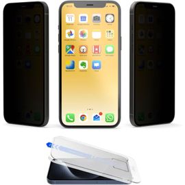 CAUC-¿ Filtre de Confidentialité Premium en Verre Trempé, Film protecteur pour Apple iPhone 15 Pro Max