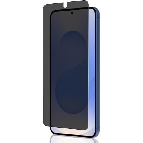 CAUC-Anti-Espion Verre Trempé pour Samsung Galaxy S25 Protection Écran, Sans Bulles, Couverture Complète, Anti-Spy Privacy Film Protecteur Protection d'écran pour Samsung Galaxy S25 Verre Trempé