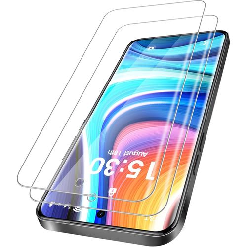 Kal-Lot De 2 Films De Protection D'écran En Verre Trempé Pour Xiaomi 14 Ultra Dureté 9h Hd Sans Bulles Résistant À L'huile Et Aux Rayures Anti-Traces De Doigts