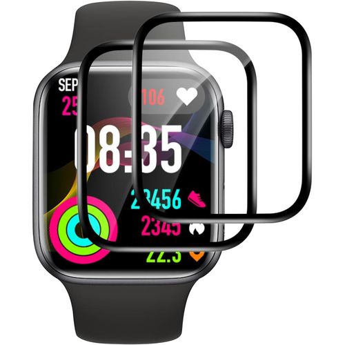 Kal-Lot De 2 Films De Protection En Verre Blindé Pour Apple Watch Series 10 - 42 Mm - Film De Protection Flexible En Tpu Auto-Cicatrisant - Résistant Aux Rayures, Sans Bulles - Anti-Traces De