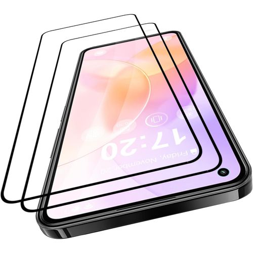 Kal-Lot De 2 Films De Protection D'écran En Verre Trempé Pour Xiaomi Mi 11 Lite, Dureté 9h, Sans Bulles, Précision Tactile, Anti-Rayures, Sans Huile, Couverture Complète