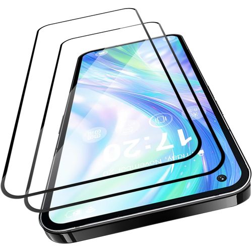 KAL-Lot De 2 Films De Protection D'Écran En Verre Trempé Pour Nothing Phone (2) - Dureté 9H Hd - Sans Bulles - Précision Tactile 100 % - Résistant Aux Rayures - Sans Huile - Couverture Complète