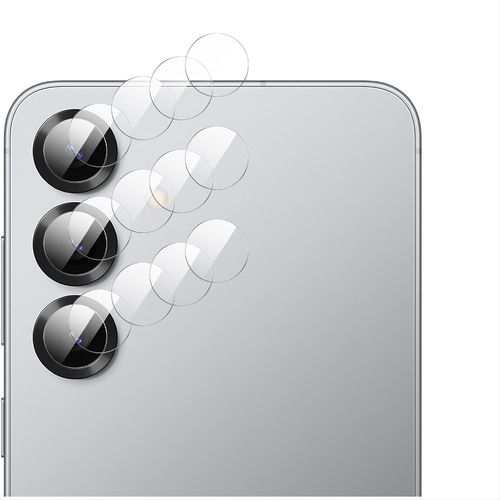 [Super Mince 4 Pièces Caméra Arrière Protecteur Compatible Avec Samsung Galaxy S25 Plus, Hd Verre Trempé [Résistant Aux Rayures] Verre Trempé Camera Pour Samsung Galaxy S25 Plus