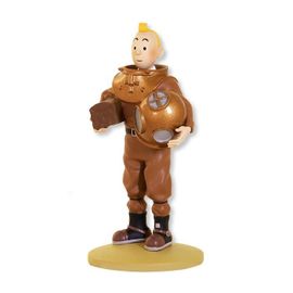 Figurine Tintin N°65 En Scaphandre Marin,Moulinsart