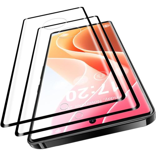 Kal-Lot De 2 Films De Protection D'écran En Verre Trempé Pour Google Pixel 7 Pro -Dureté Hd 9h -Sans Bulles -Précision Tactile 100 % -Sans Huile -Anti-Rayures -Couverture Complète
