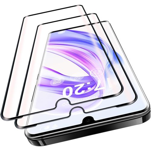 Kal-Lot De 2 Films De Protection D'écran En Verre Trempé Pour Huawei P30, Dureté 9h, Sans Bulles, Précision Tactile, Sans Huile, Anti-Rayures, Couverture Complète